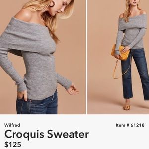 Aritzia wilfred top